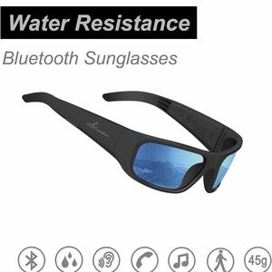 Bluetooth Sunglasses Blue Lens